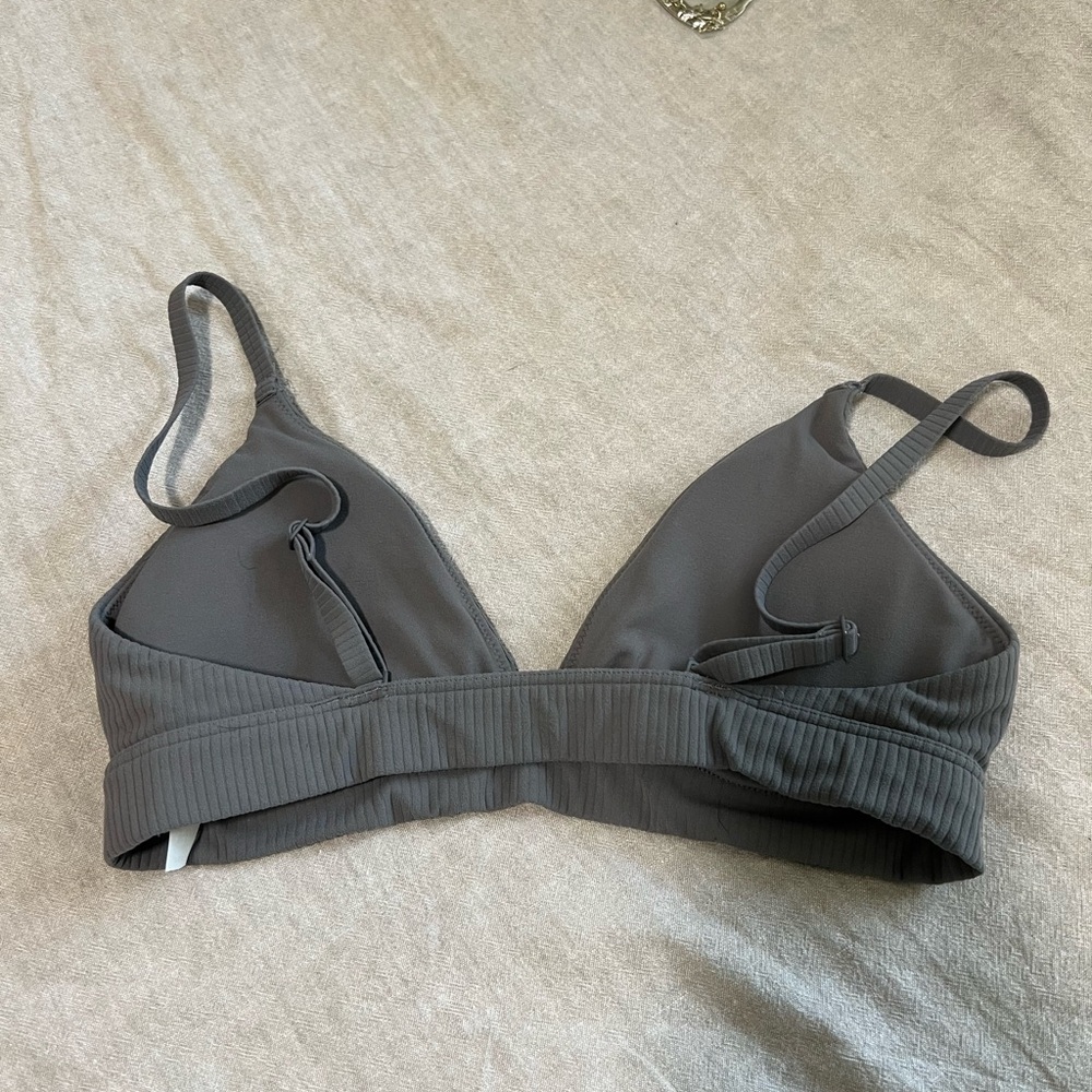Aerie ribbed triangle sports bra - Picture 2 of 3
